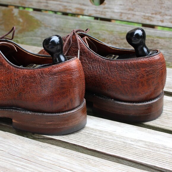 Vintage 80s Dack's Antelope Whole-Cut Oxford, Made in Canada, Men's 10 Wide - Picture 6 of 12